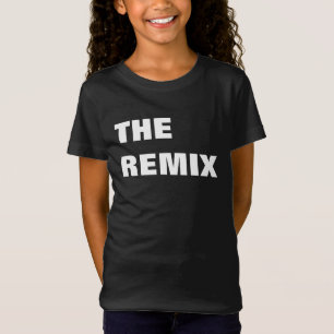 リミックスの女の子のお母さんのお父さん及び私ワイシャツの卵 Tシャツ