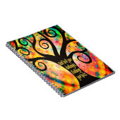 リミットツリーにお洒落挑カラフル戦 ノートブック (右側)