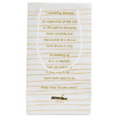 リミナリティスモール抱き枕バイポエトアディエラアコー スモールペーパーバッグ (正面)