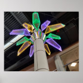 リミナル宇宙のネオンドリームパームズケンゲージ写真 ポスター (正面)