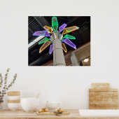 リミナル宇宙のネオンドリームパームズケンゲージ写真 ポスター (キッチン)