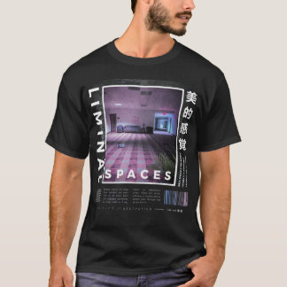 リミナル宇宙レトロ80s & 90sエステティックVAPORWAVE Tシャツ