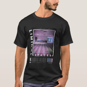 リミナル宇宙VAPORWAVEレトロ長袖Tシャツ Tシャツ