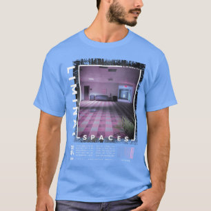 リミナル スペース レトロ 80年代 90年代 エステティック ヴェイパーウェーブ f tシャツ