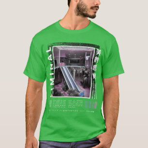 リミナル・スペース Vaporwave かわいい パステルカラー グッズ Tシャツ