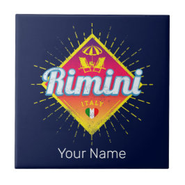 リミニエミリアロマーニャイタリアレトロサンセットヴィンテージ タイル