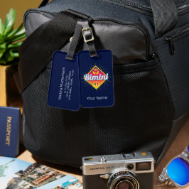 リミニエミリアロマーニャイタリアレトロサンセットヴィンテージ ラゲッジタグ