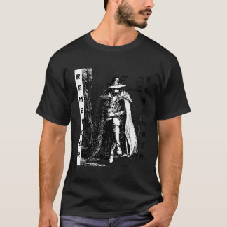 リミーブドガイフォークスイラストレーション Tシャツ