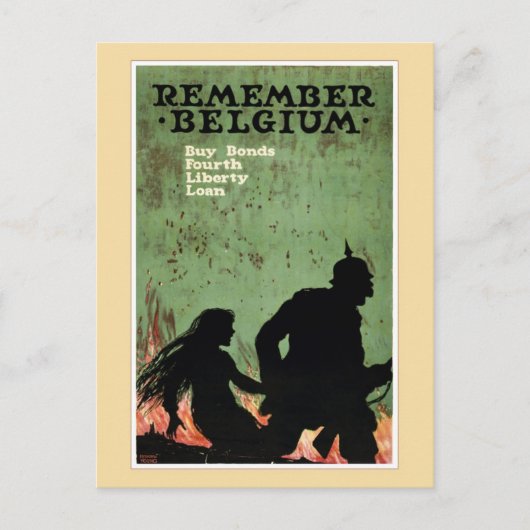 リミーブベルギープロパガンダ ポストカード (正面)