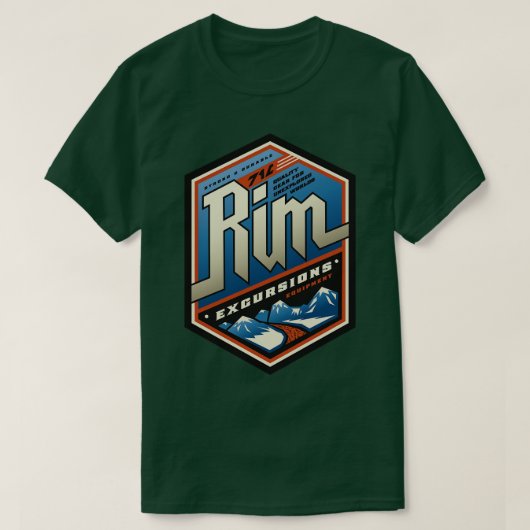 リムエクスカーション Tシャツ (デザイン正面)