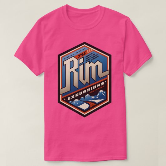 リムエクスカーション Tシャツ (デザイン正面)