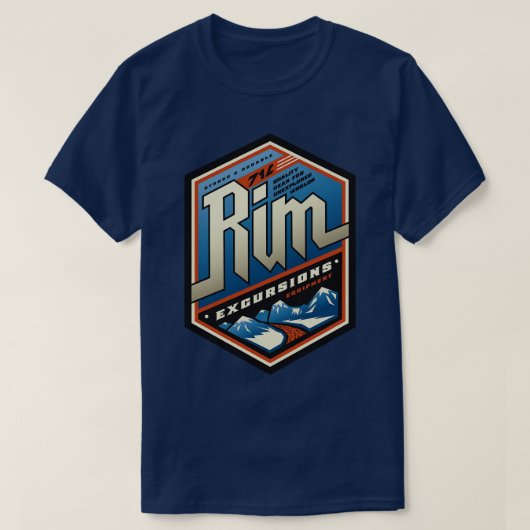 リムエクスカーション Tシャツ (デザイン正面)