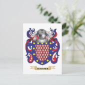 リムコート・オブ・アームズ(家紋) ポストカード (スタンド正面)