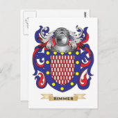 リムコート・オブ・アームズ(家紋) ポストカード (正面/裏面)