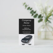 リムジンのリムジンのサービス業カード 名刺 (スタンド正面)