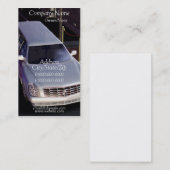 リムジンのリムジンの運転者の名刺 名刺 (正面/裏面)