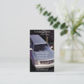 リムジンのリムジンの運転者の名刺 名刺 (スタンド正面)