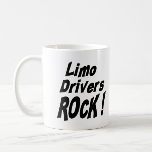 リムジンの運転者の石! マグ (左)