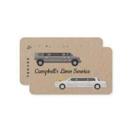 リムジンサービス 名刺