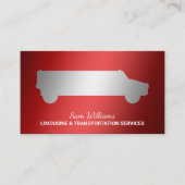 リムジンサービス 名刺 (正面)