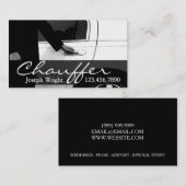 リムジンリムジンカーサービスドライバー名刺 名刺 (正面/裏面)