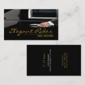 リムジンリムジンカーサービスドライバー名刺 名刺 (正面/裏面)