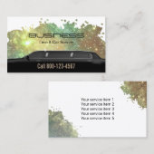 リムジンリモ&カーサービスグラムグリッター 名刺 (正面/裏面)