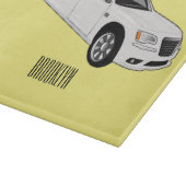 リムジン漫画イラストレーション カッティングボード (角)