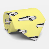 リムジン漫画イラストレーション ネクタイ (ロール)