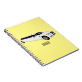 リムジン漫画イラストレーション ノートブック (右側)