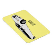 リムジン漫画イラストレーション マグネット (右側)