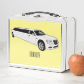 リムジン漫画イラストレーション メタルランチボックス (インサイチュ)