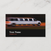 リムジン・ショーフール車の運転手 名刺 (正面)