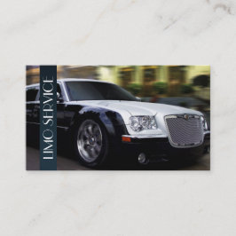 リムジン、リムジン、タクシー運転手の業務 名刺
