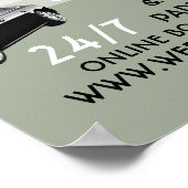 リムタクシーサー広告ビス ポスター (角)