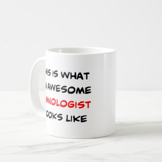 リムノス素晴らしト コーヒーマグカップ (正面左)