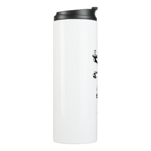 リムブレーキが仕事のサイクリング タンブラー (回転左)