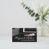 リムモダンジンドライバー名刺 名刺 (スタンド正面)