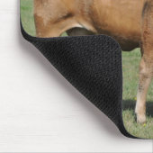 リムーザンの牛および子牛のmousepad マウスパッド (コーナー)