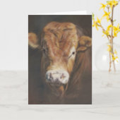 リムーザンBull カード (黄色い花)