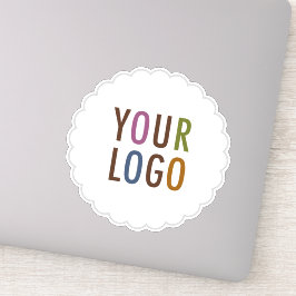 リムーバブルカスタムキスカットビニールシール（ロゴ付き） シール