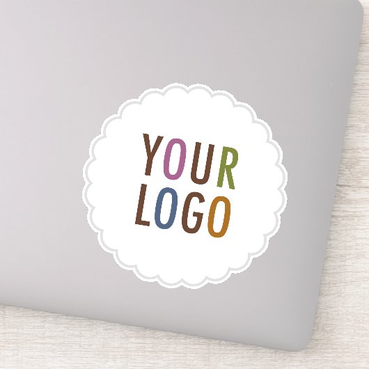 リムーバブルカスタムキスカットビニールシール（ロゴ付き） シール (詳細)