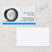 リム・アンド・ホイール体ショップ 名刺 (正面/裏面)