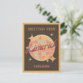 リメリックシティアイルランドレトロヴィンテージはがき ポストカード (スタンド正面)