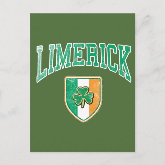 リメリック・アイルランド ポストカード (正面)