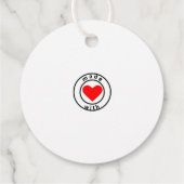 リモオーガニックンチェロ結婚ズゲストボトル フェイバータグ (裏面)