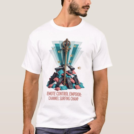 リモコン帝王Tシャツ Tシャツ (正面)