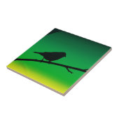 リモネンのスパローシルエット タイル (側面)