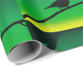 リモネンのスパローシルエット ラッピングペーパー (ロールコーナー)