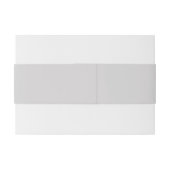 リモノグラムのットグレーとバラの結婚ベリーバンド 招待状ベリーバンド (裏面例)